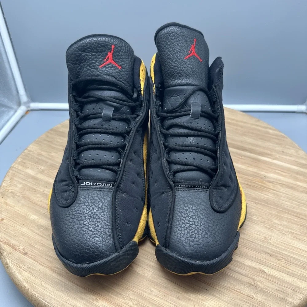 Jordan 13 Retro Carmelo Anthony Class Of 2002 (B-Grade) Men's 10 Black And Gold